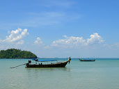 หาดไร่เลย์ หาดไร่เลย์ตะวันออก อ่าวไร่เลย์ตะวันออก อ.เมือง จ.กระบี่ 